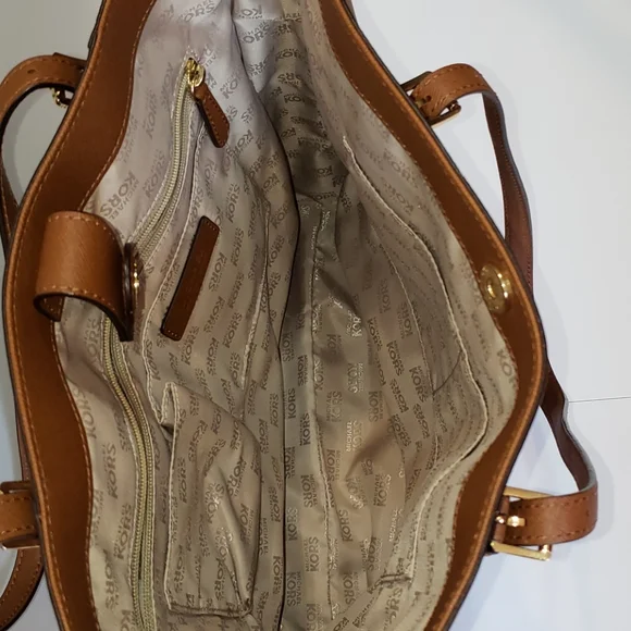 Michael Kors Brown 2 Strap Tote - Picture 3 of 3